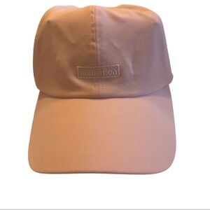 Lululemon Blush Pink Adjustable Cap O/S Lightweight Sport Hat